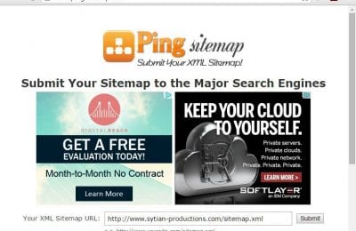 Pingsitemap