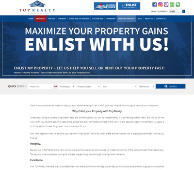 5 enlist your property