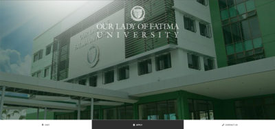 OUR LADY OF FATIMA UNIVERSITY