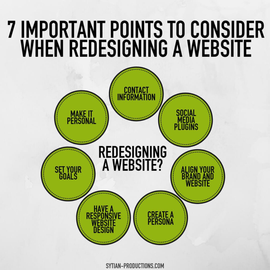 7 Important Points to Consider When Redesigning a Website