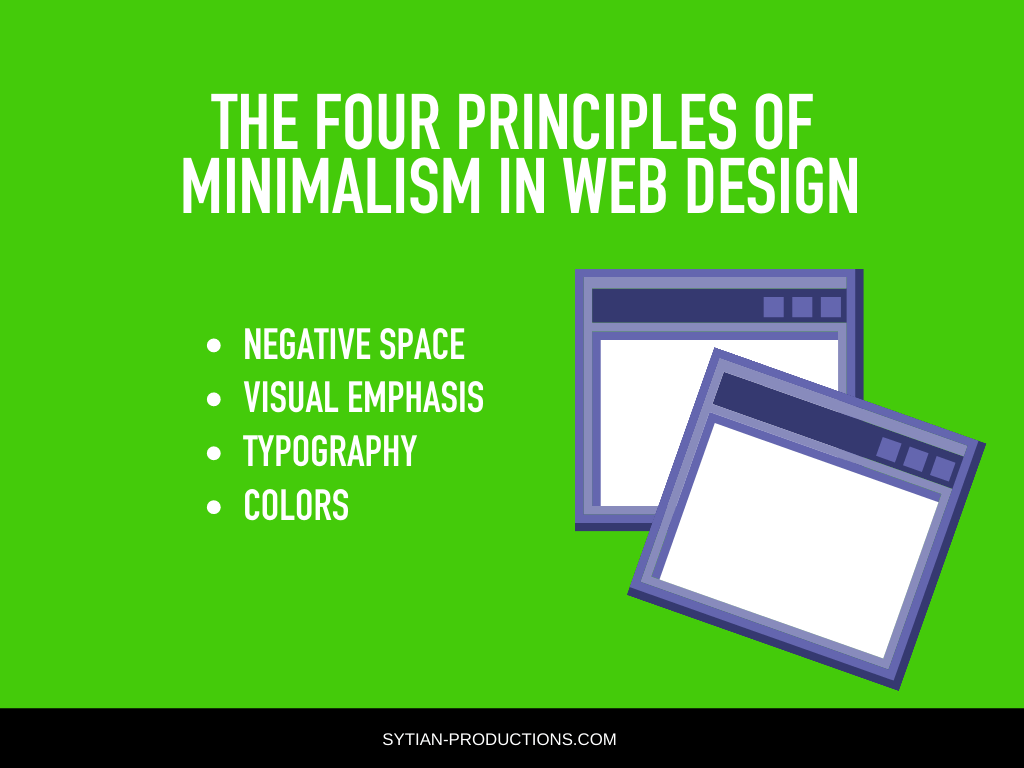 The Four Principles of Minimalism in Web Design
