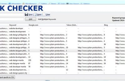 SEO Rank Checker