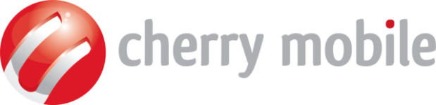 The Cherry Mobile logo featuring a shiny red sphere with white swooshes on the left and the gray lowercase text "cherry mobile" with a red dot above the "i" on the right.